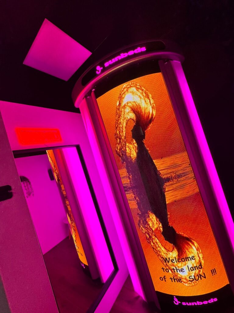 Opal fitness stand up sunbed