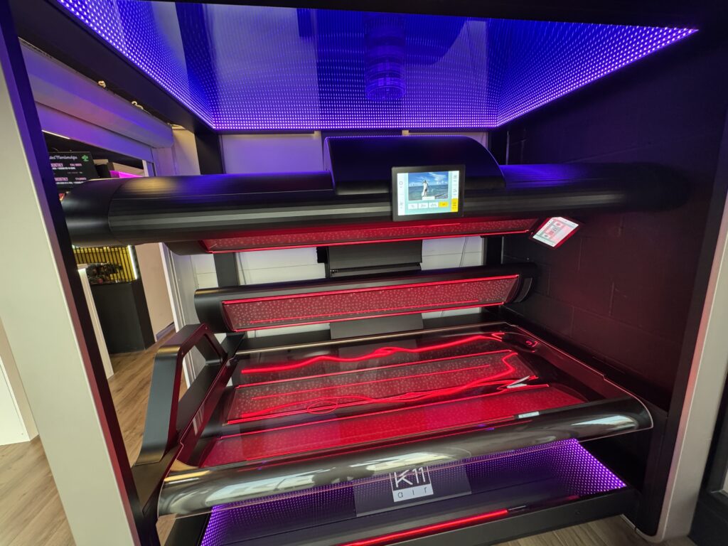 Megasun K11 air loft in the window display